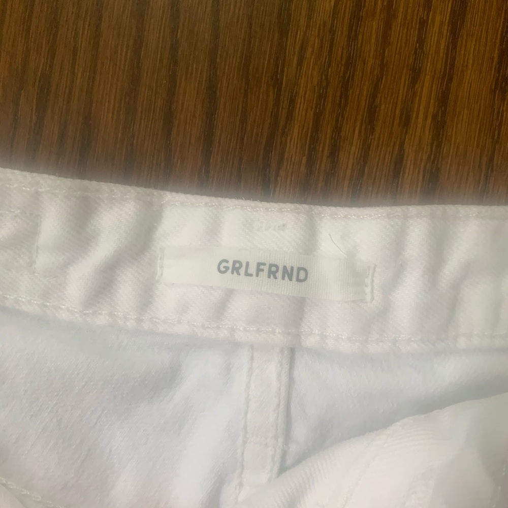 Grlfrnd Multi Patch Denim Shorts - image 2